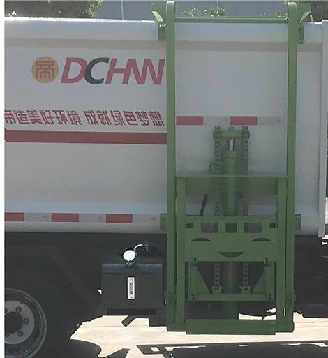 帝王环卫牌HDW5042ZZZHF6自装卸式垃圾车公告图片