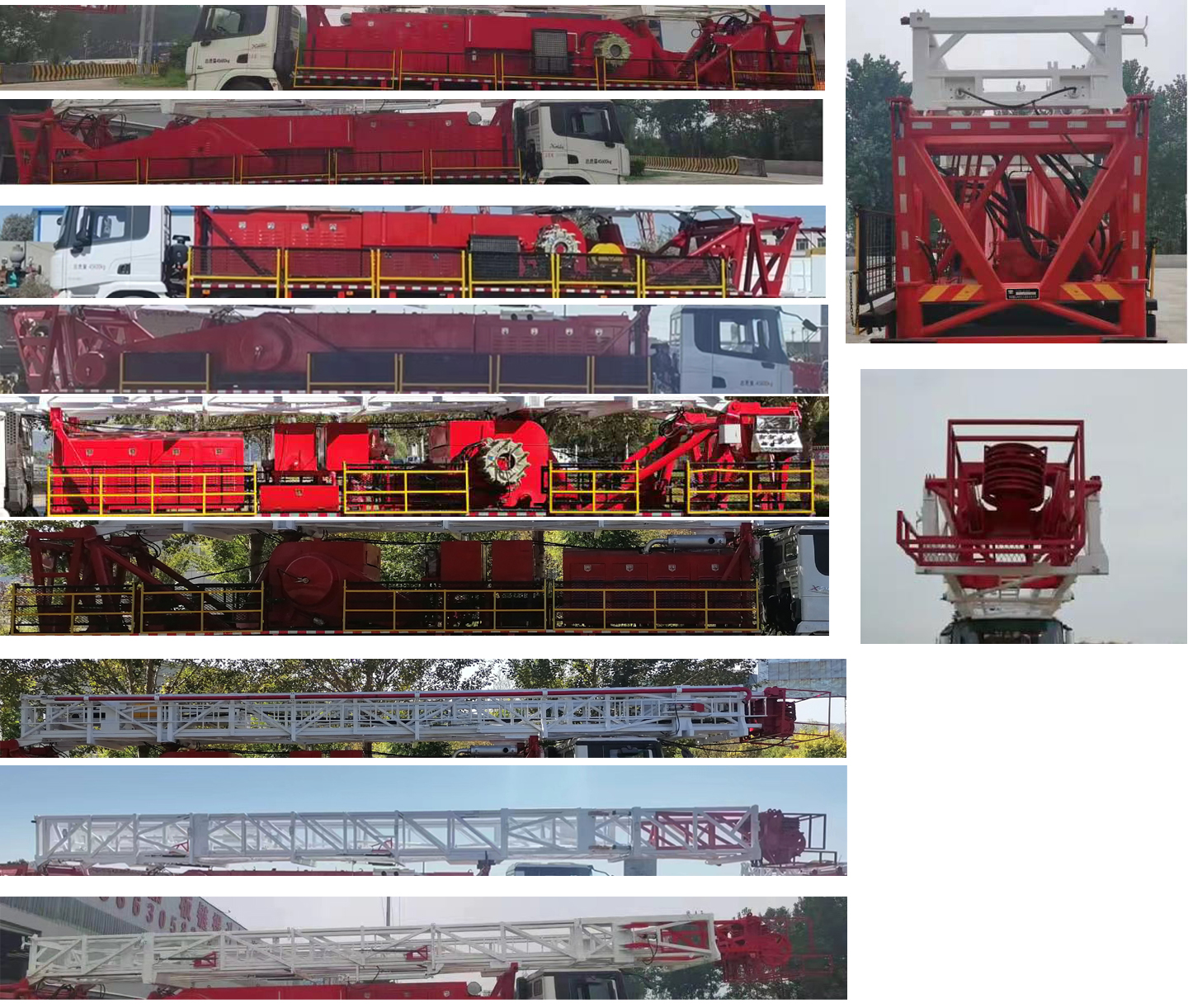 忠華通運(yùn)牌TYJ5460TXJ修井機(jī)公告圖片