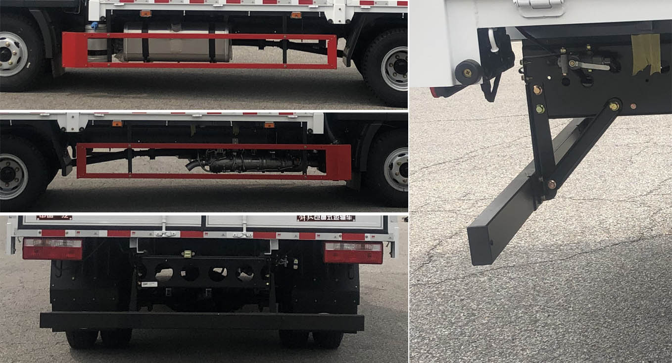 解放牌CA5100CCYP40K45L4E6A84倉(cāng)柵式運(yùn)輸車公告圖片