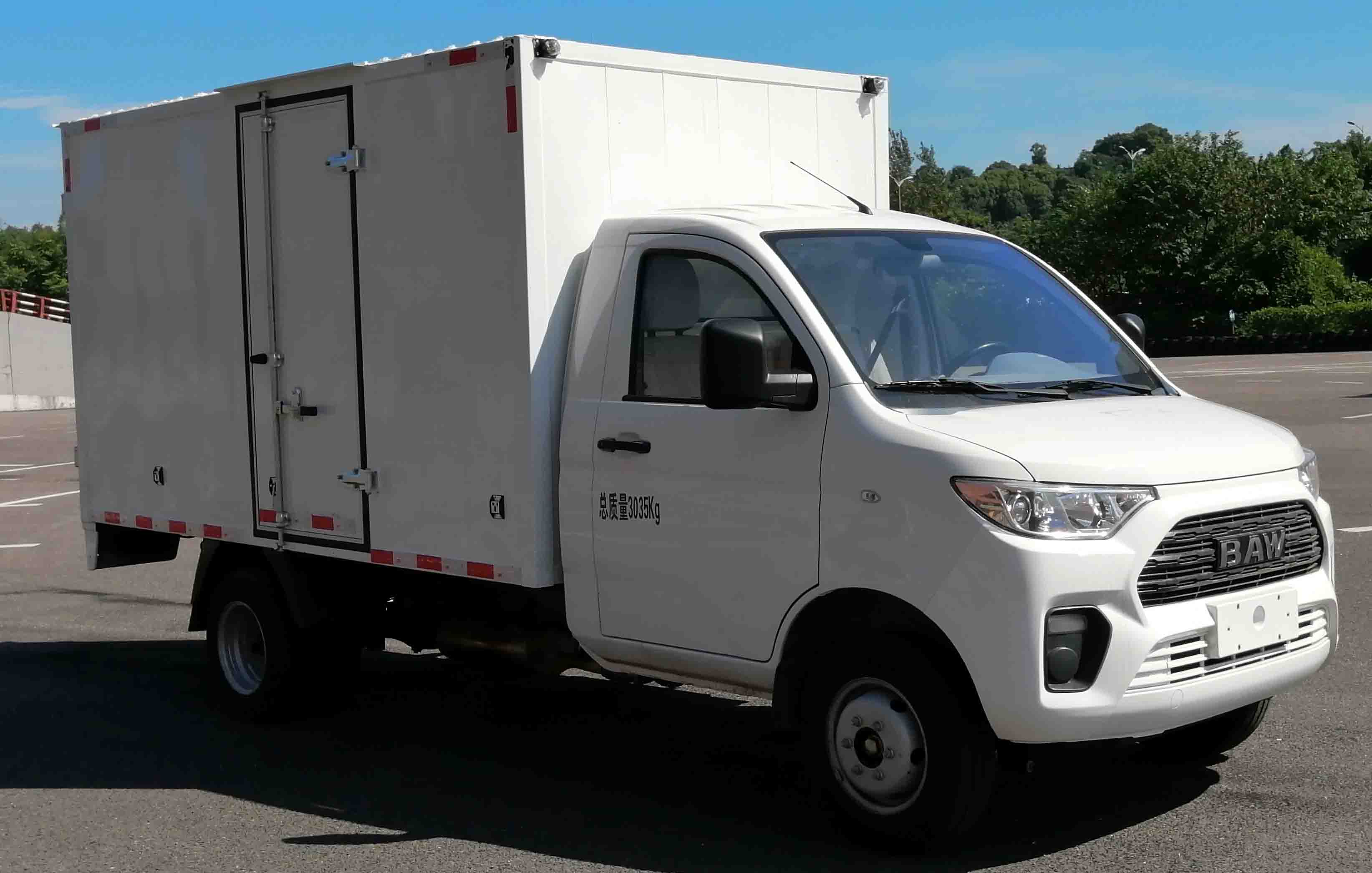 銳勝牌BAW5031XXYP1B55廂式運輸車公告圖片