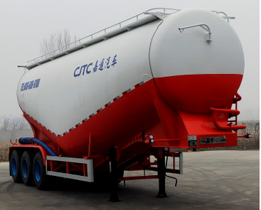 嘉运通牌11.1米32.6吨3轴低密度粉粒物料运输半挂车(JTC9404GFLC)