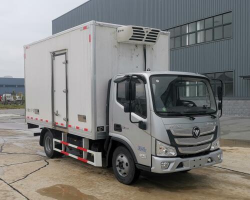 欧曼牌HFV5040XLCBJ6冷藏车公告图片