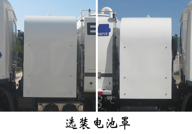 福龙马牌FLM5181TCADFBEV纯电动餐厨垃圾车公告图片