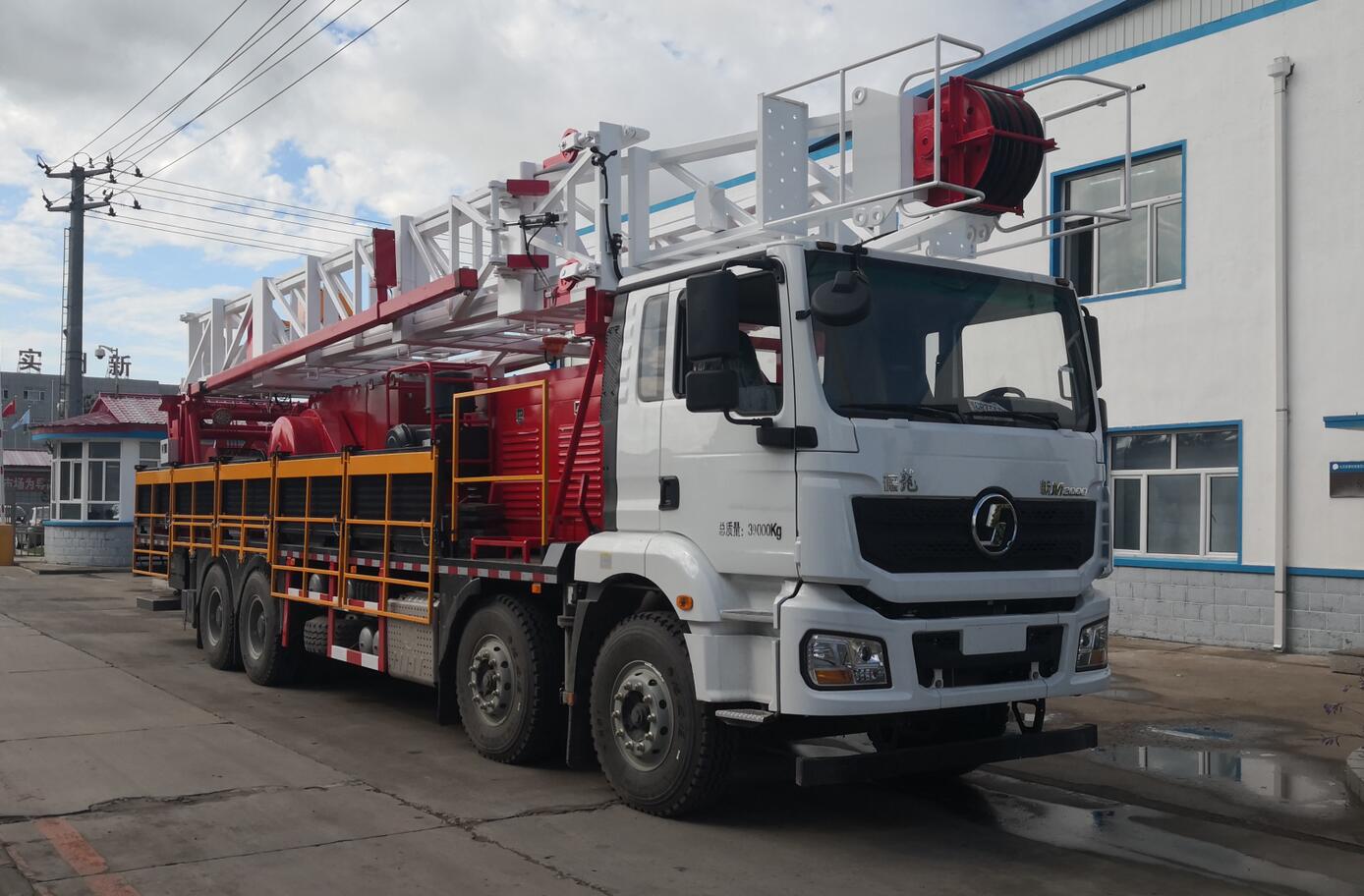 清泉牌JY5390TXJ900修井機(jī)公告圖片