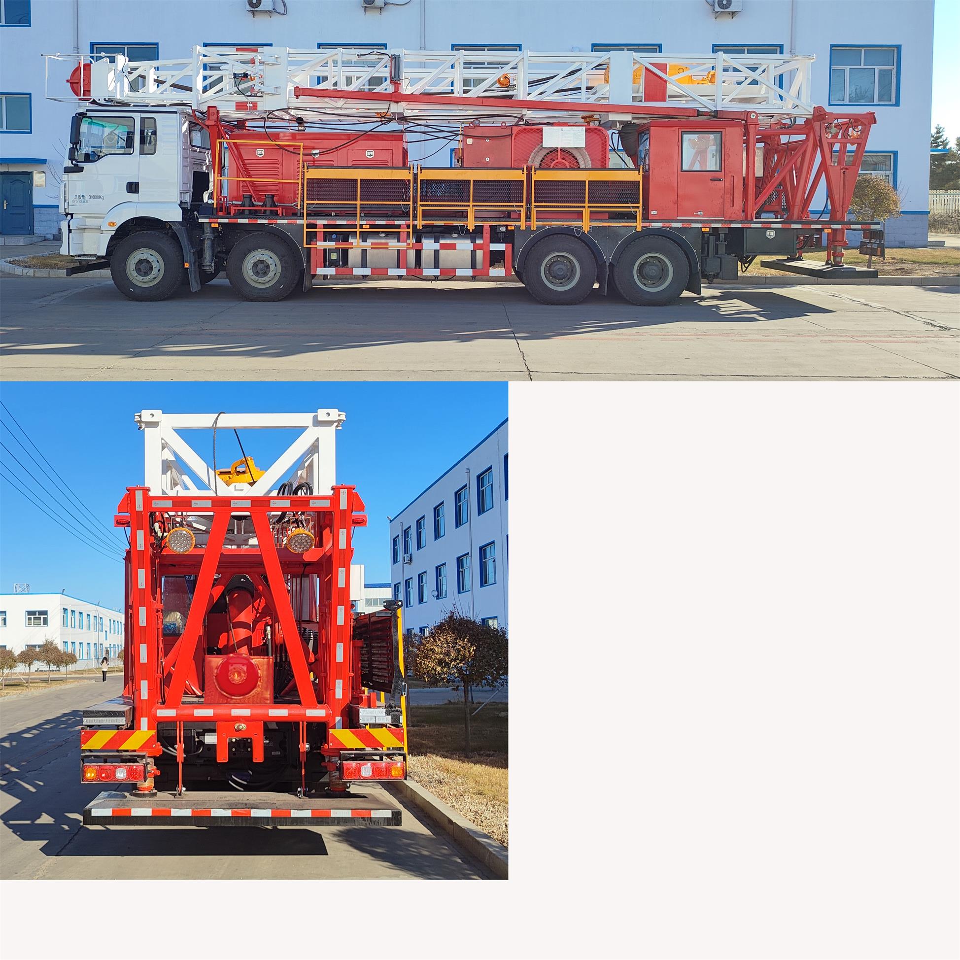 清泉牌JY5390TXJ900修井機(jī)公告圖片