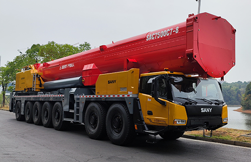 三一牌SYM5840JQZ750C全地面起重機(jī)公告圖片