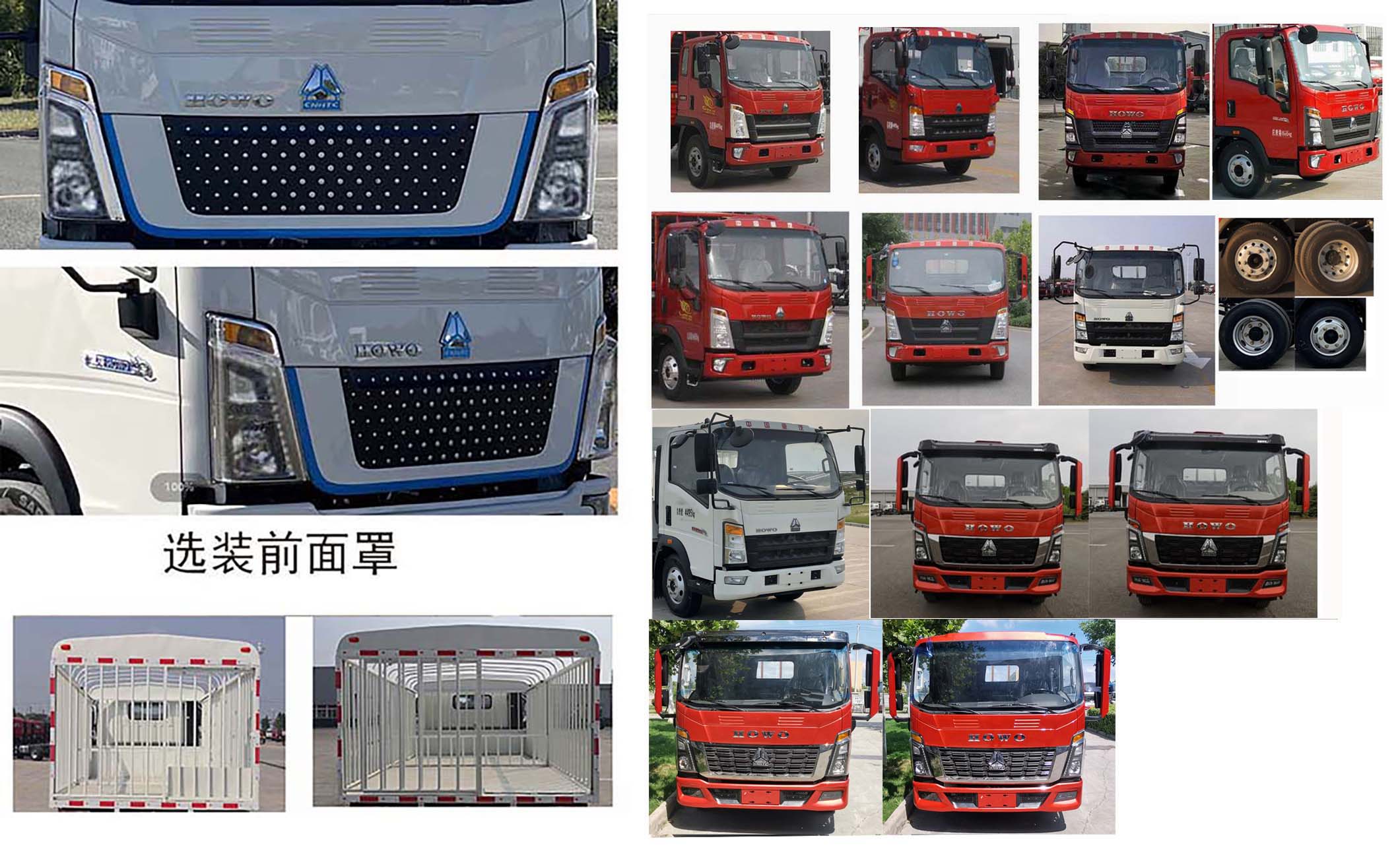 豪沃牌ZZ5047CCQG3314Z144BEV纯电动畜禽运输车公告图片