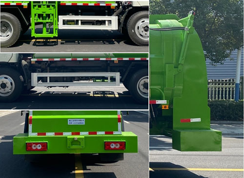 龍星匯牌HLV5120TCAB6餐廚垃圾車(chē)公告圖片