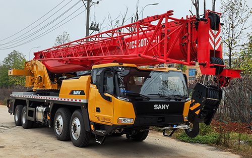 三一牌SYM5440JQZ55T8P汽車起重機(jī)公告圖片