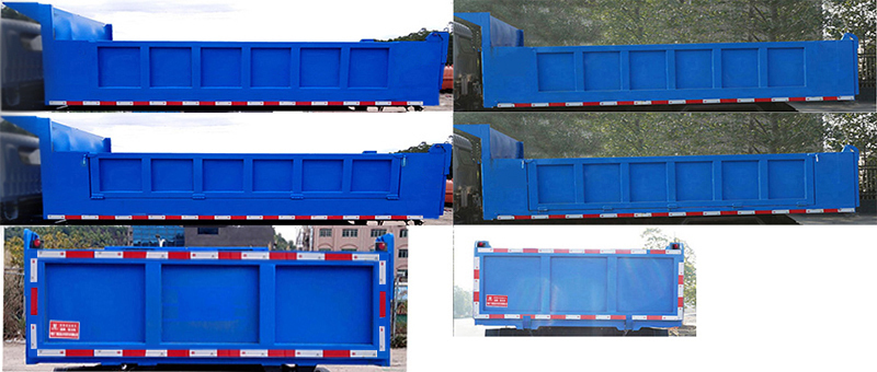 凱力風(fēng)牌KLF5182ZLJE6自卸式垃圾車公告圖片