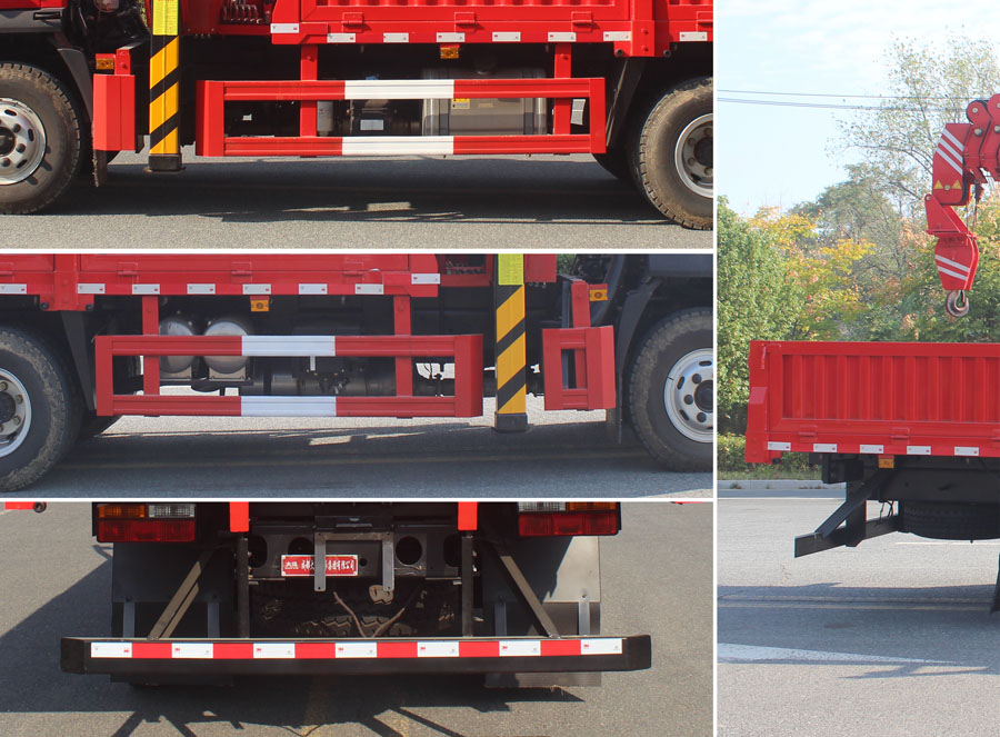 力海通牌HLH5110JSQCGC6隨車起重運(yùn)輸車公告圖片