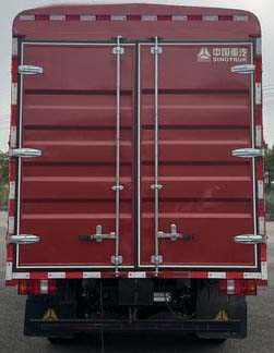 豪沃牌ZZ5087CCYG3815F180倉柵式運輸車公告圖片