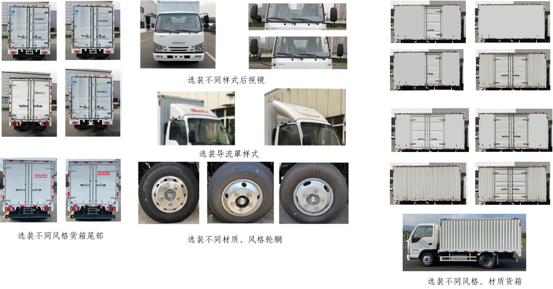 五十鈴牌QL5041XXYMVFA廂式運(yùn)輸車公告圖片