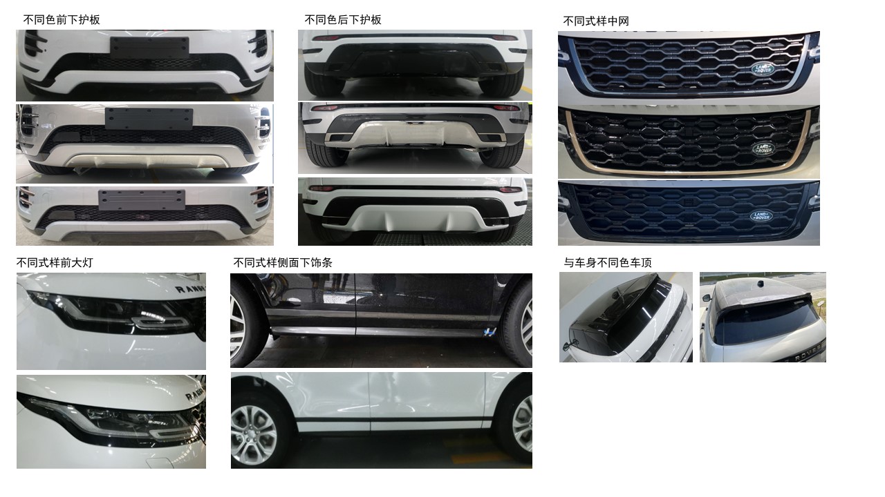 路虎牌CJL6453L3AW6多用途乘用车公告图片
