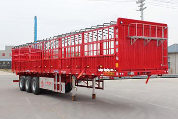 通广九州牌13米32.7吨3轴仓栅式运输半挂车(MJZ9400CLXY)