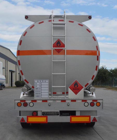 金玺牌WPH9406GRYL铝合金易燃液体罐式运输半挂车公告图片