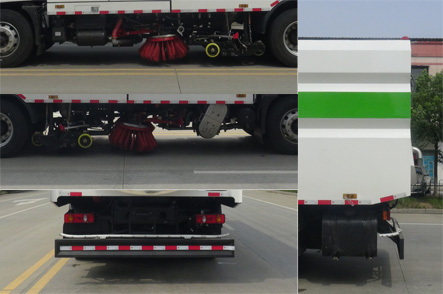 華通牌HCQ5180TXSDF6洗掃車(chē)公告圖片