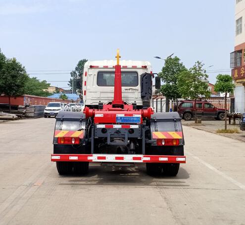 东风天锦VR CLW5180ZXXD6车厢可卸式垃圾车公告图片