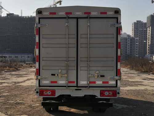 福田牌BJ5043CCY9ABA-02倉(cāng)柵式運(yùn)輸車公告圖片