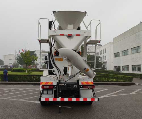 紅巖牌CQ5257GJBHD12424TH混凝土攪拌運輸車公告圖片