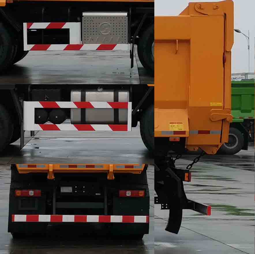 陜汽牌SX5319ZLJHC326自卸式垃圾車公告圖片