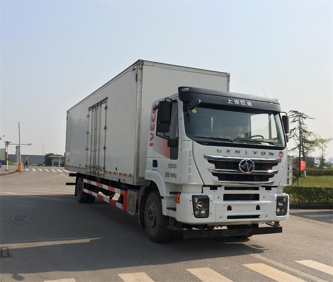 紅巖牌CQ5187XXYHD07711廂式運(yùn)輸車公告圖片