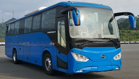 比亚迪牌BYD6110C4EV1纯电动客车图片