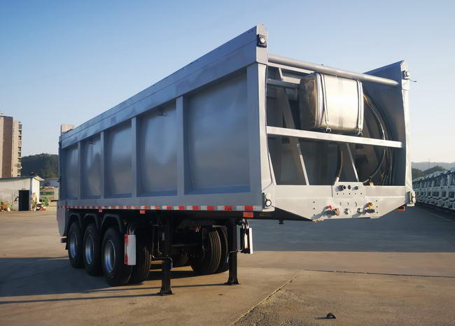 驰田金钢牌9.4米31.5吨3轴垃圾转运半挂车(EXQ9401ZLJ)