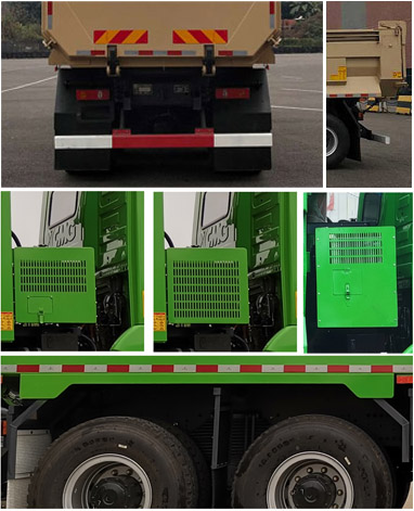 徐工牌XGA5250ZLJBEVWC纯电动自卸式垃圾车公告图片