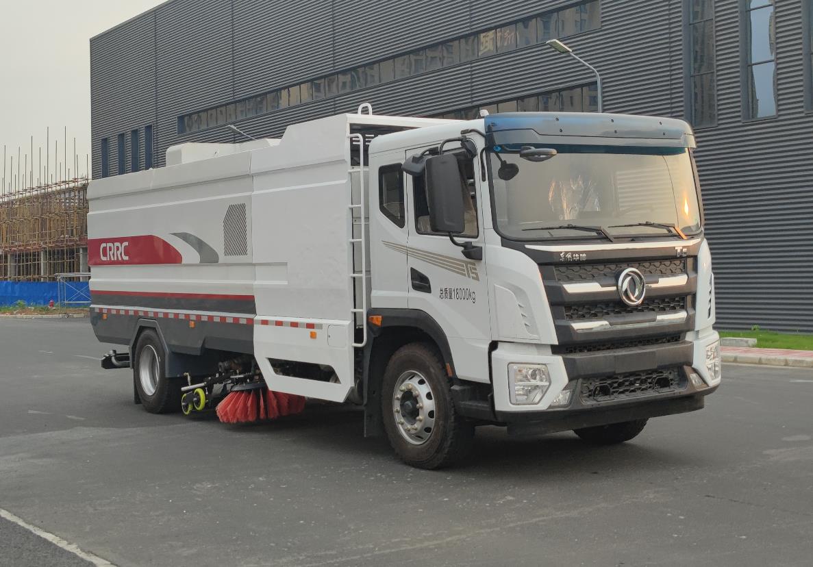 中国中车牌TEG5180TXSAZCBEV1纯电动洗扫车公告图片