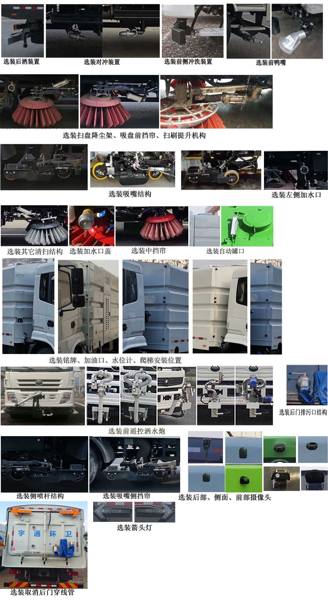 宇通牌YTZ5180TXST2D6洗扫车公告图片