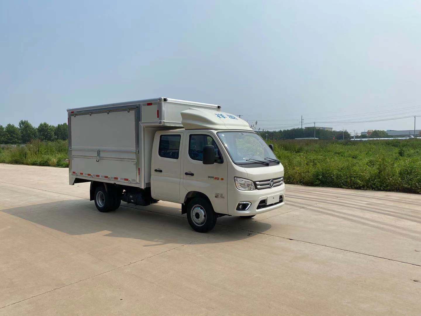 鸿星达牌SJR5032XYK-6A翼开启厢式车公告图片