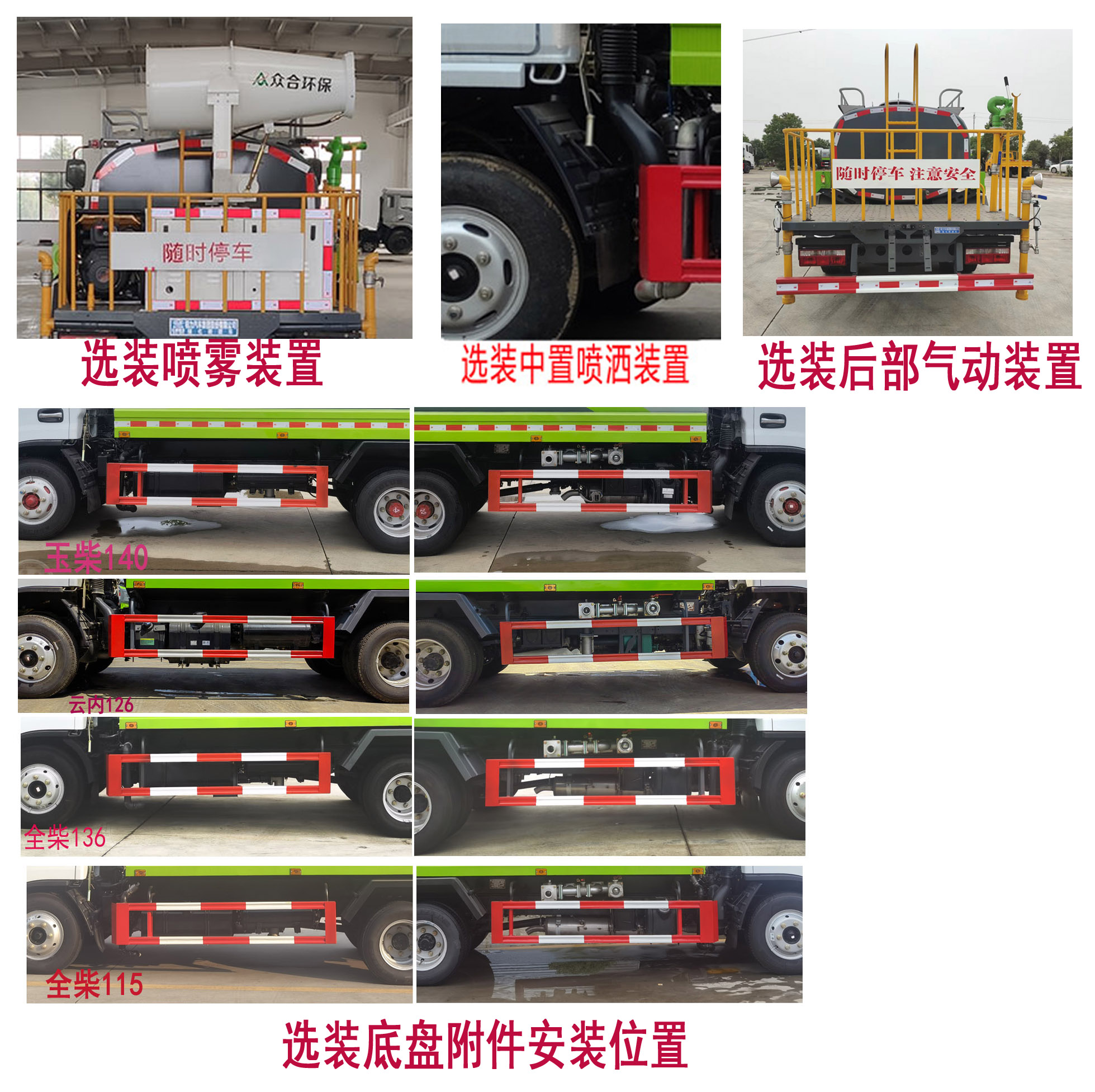 程力牌CL5070GPSD6绿化喷洒车公告图片