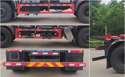 程力威牌CLW5250ZXX6JL車廂可卸式垃圾車公告圖片