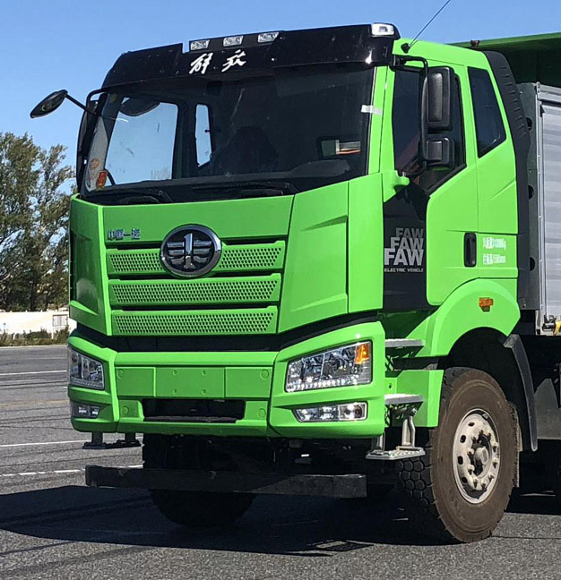 青特牌CQT5310ZLJ56EV純電動自卸式垃圾車公告圖片