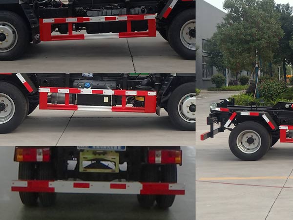 程力威牌CLW5040ZXXBDP車(chē)廂可卸式垃圾車(chē)公告圖片
