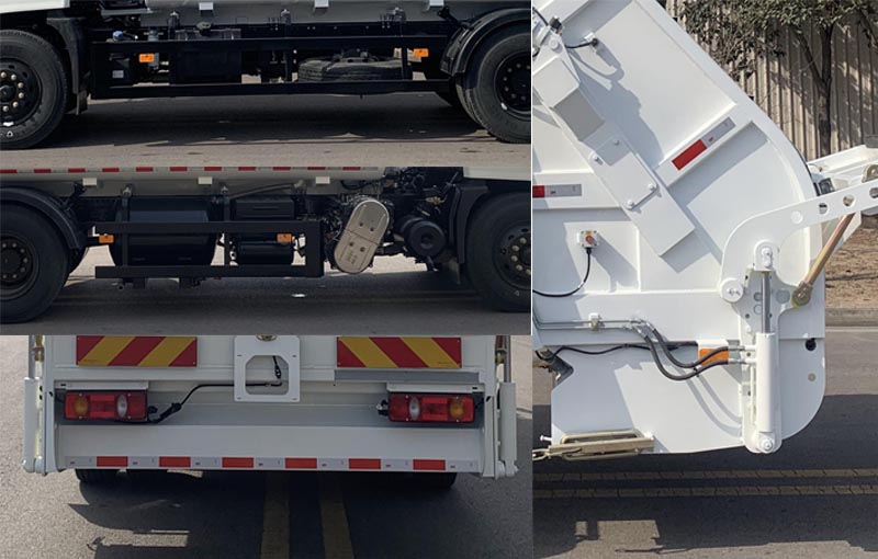 杰瑞牌JR5180ZYSDFE6壓縮式垃圾車公告圖片