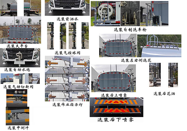 绿化喷洒车图片