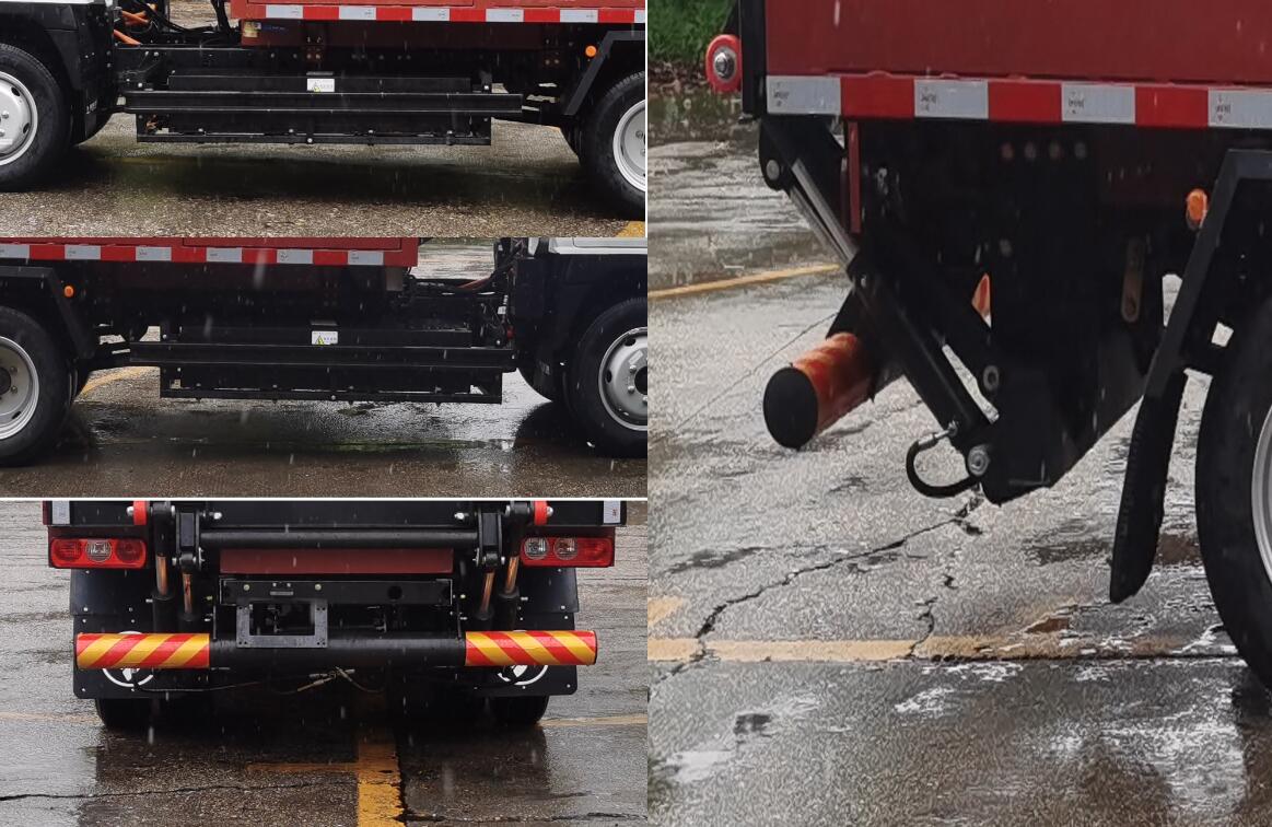 福田牌BJ5045XTYEV-H1純電動密閉式桶裝垃圾車公告圖片