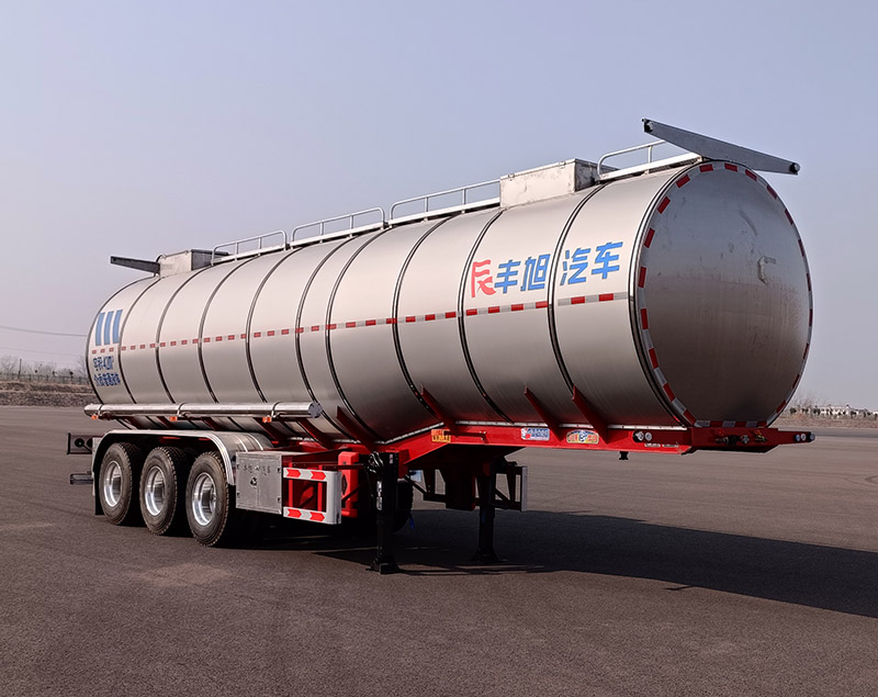 陆旭牌11.9米32.5吨3轴普通液体运输半挂车(YFX9403GPG42Y)