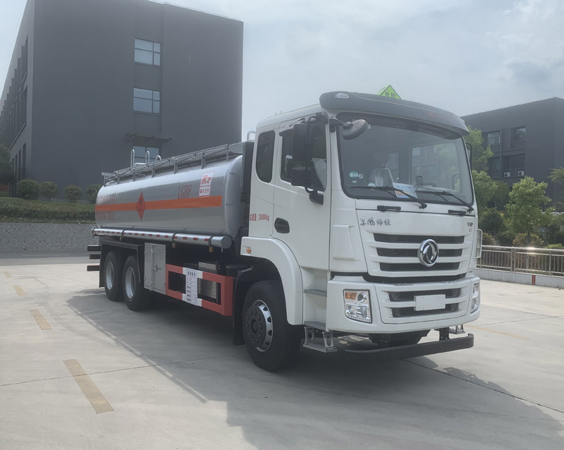 楚飛牌CLQ5260GRY6E易燃液體罐式運輸車公告圖片