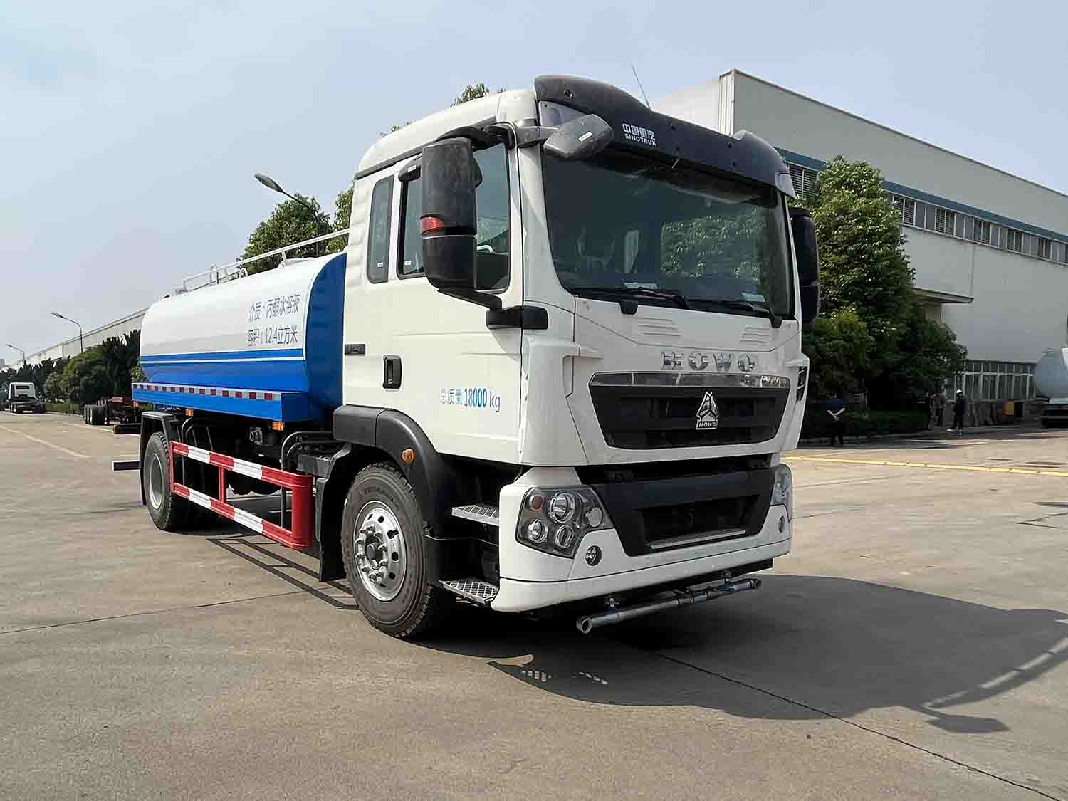 華威馳樂牌SGZ5181GPSZZ6T5綠化噴灑車公告圖片