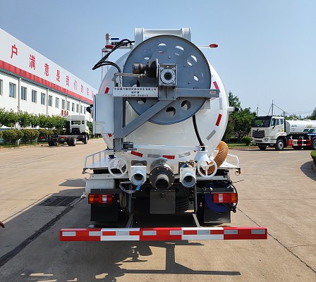 綠葉牌JYJ5127GQWF清洗吸污車公告圖片