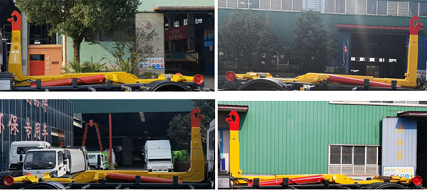 中洁牌XZL5185ZXX6车厢可卸式垃圾车公告图片