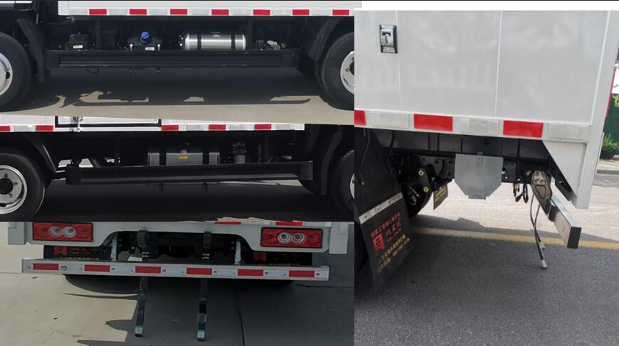 鴻星達牌SJR5044XRG-6易燃固體廂式運輸車公告圖片