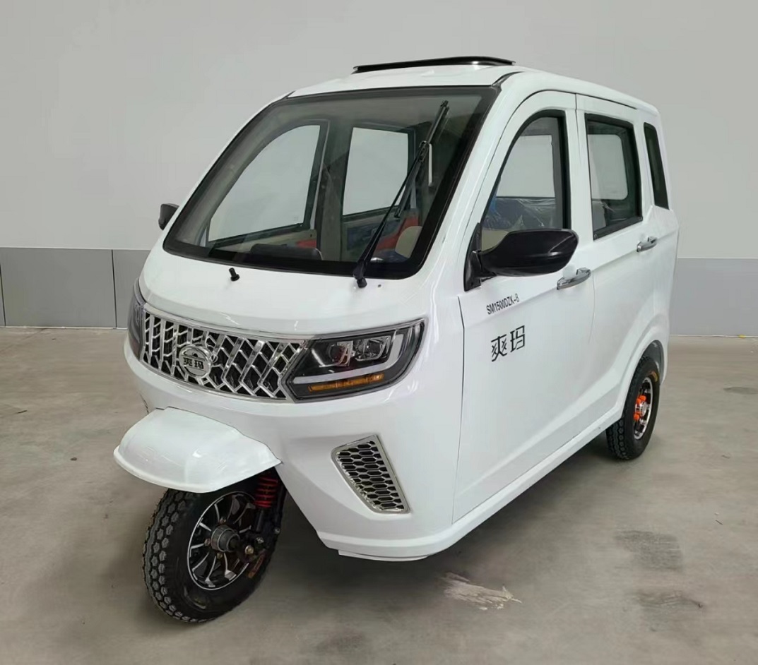 爽玛牌SM1500DZK-B电动正三轮摩托车图片