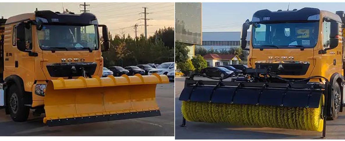 綠葉牌JYJ5257TCXEV純電動(dòng)除雪車公告圖片