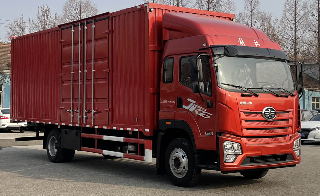 解放牌CA5168XXYP28K2L5E6A80廂式運(yùn)輸車公告圖片