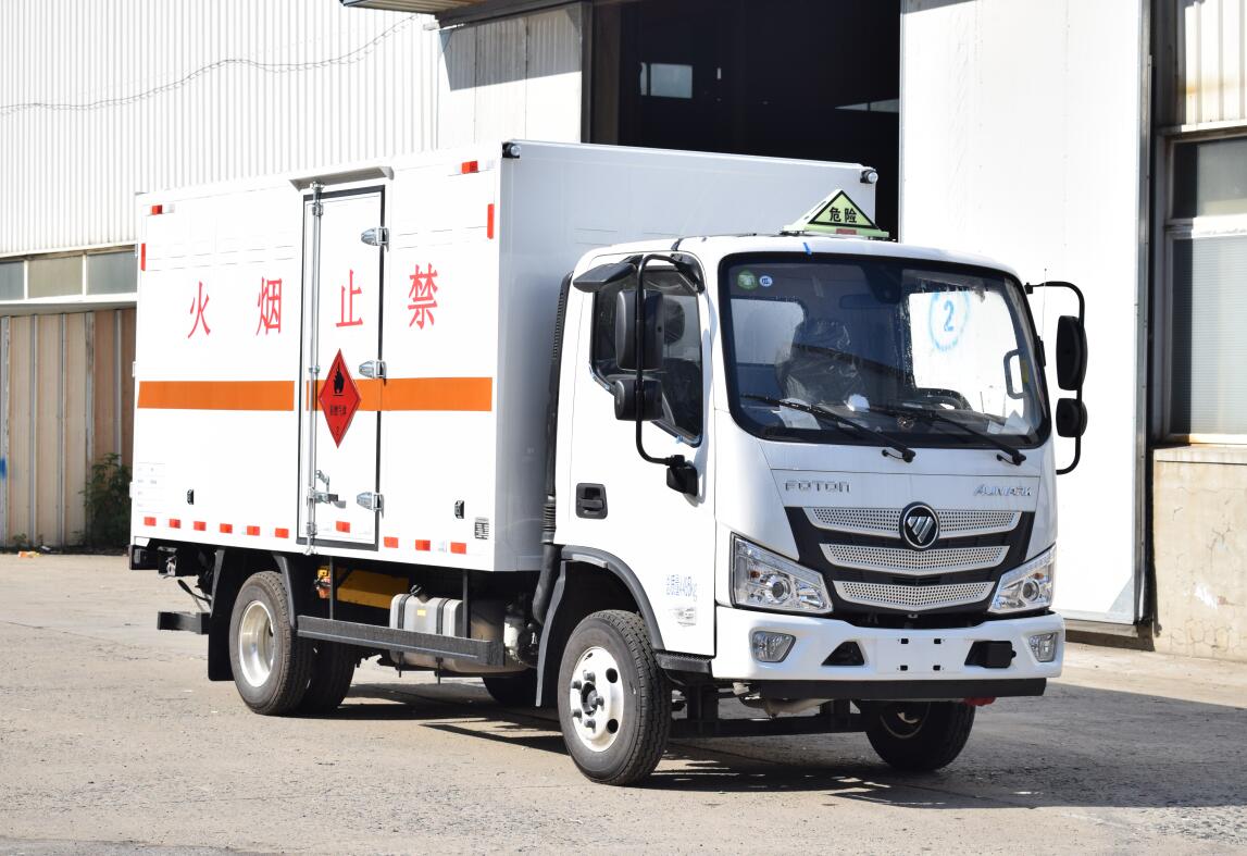 紅葉牌MHY5040XRQBJK易燃氣體廂式運輸車公告圖片