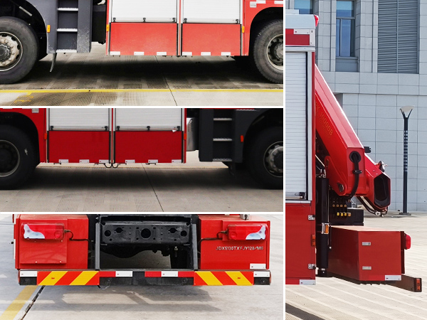 金盛盾牌JDX5130TXFJY128/M6搶險(xiǎn)救援消防車公告圖片